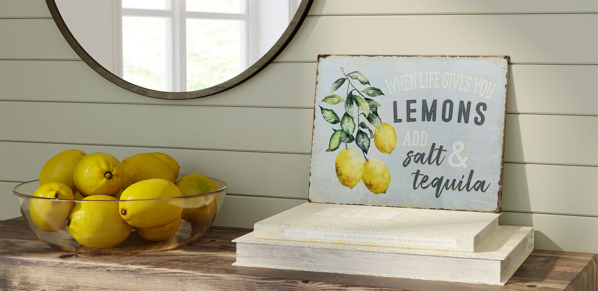 Tin Rustic Signs Vintage Tin Signs - Rustic Farmhouse Style – Barnyard Designs