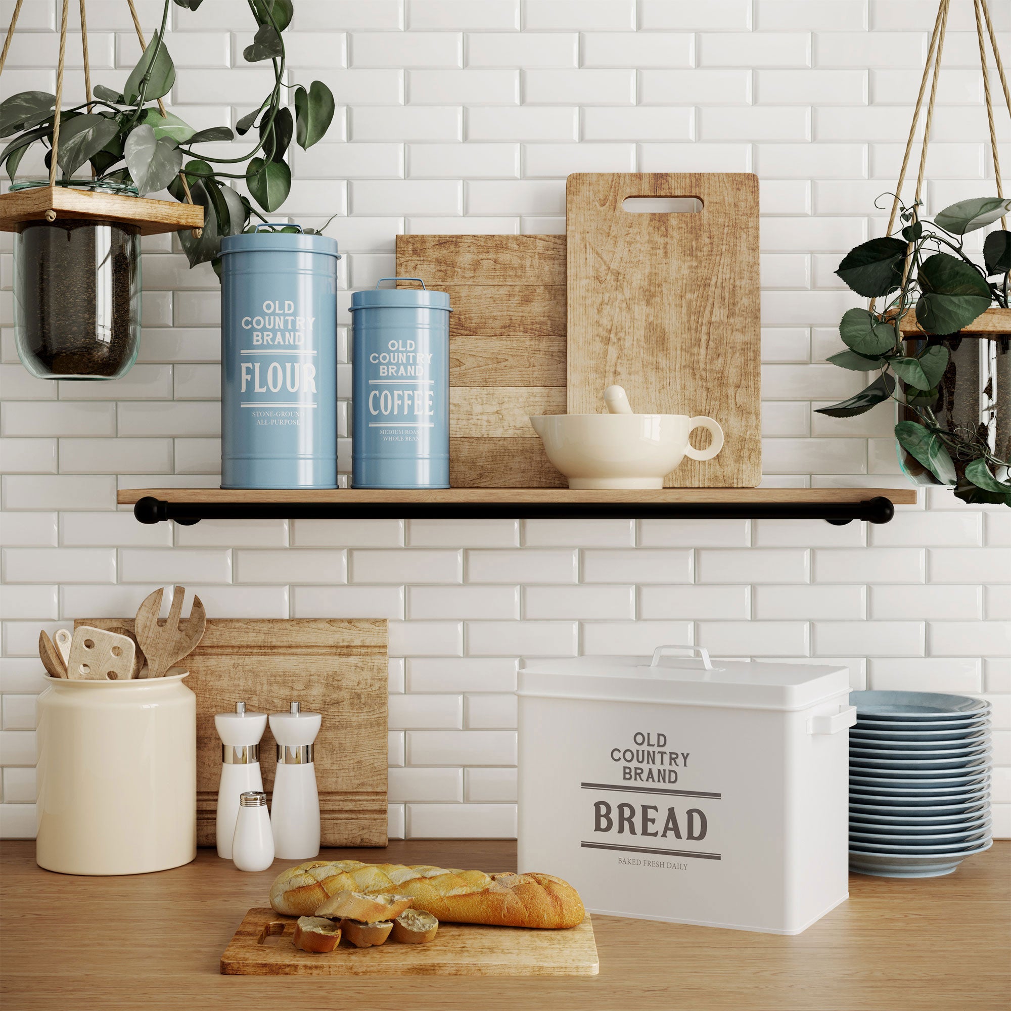 Metal Plate Storage Restauran Bread Holder Home Decor Decorative