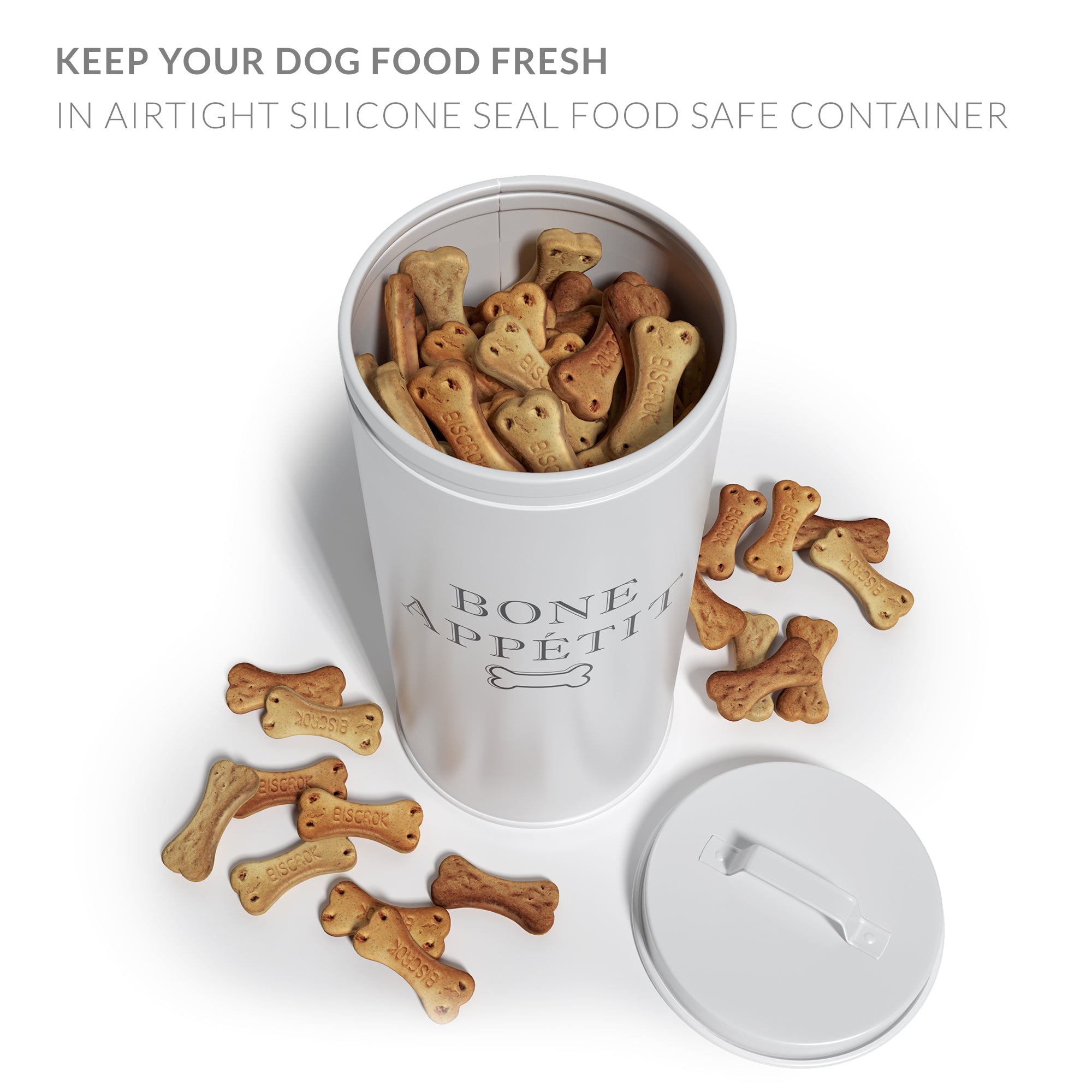 ceramic flour storage containers large - Google Search  Dog food storage  containers, Pet food storage, Dog food container