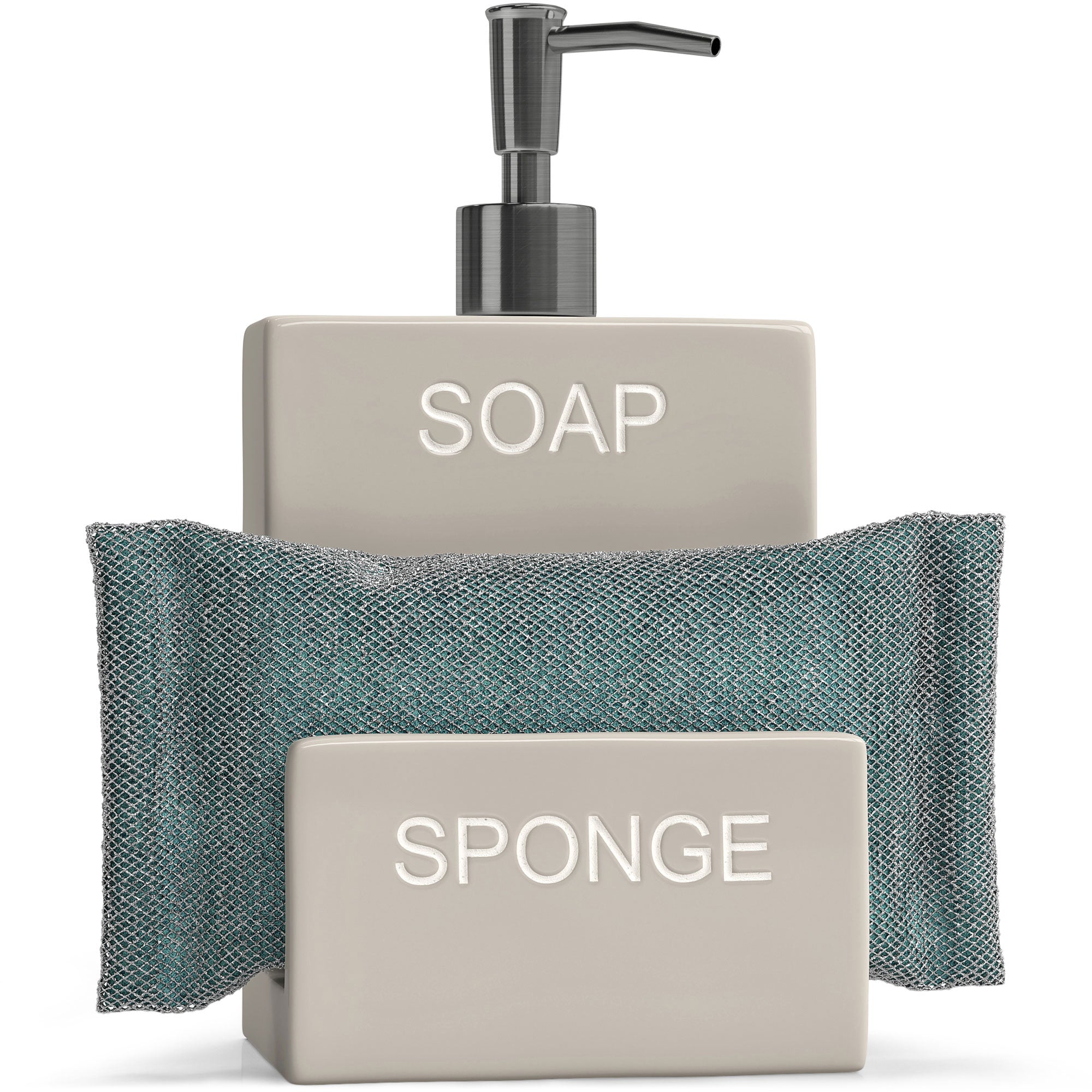 Soap and sponge holder clearance